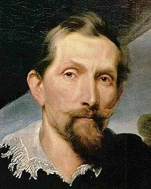 Anthony Van Dyck Frans Snyders cropped and downsized oil painting image